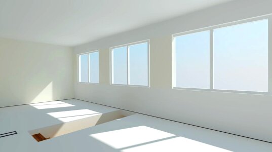 Living room visualization 3d apartment photo
