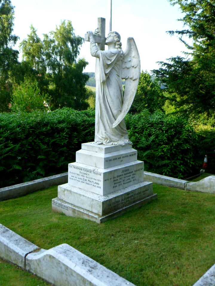 Touche Family Grave at Holy Trinity Church, Guildford Road, Westcott (July 2013)