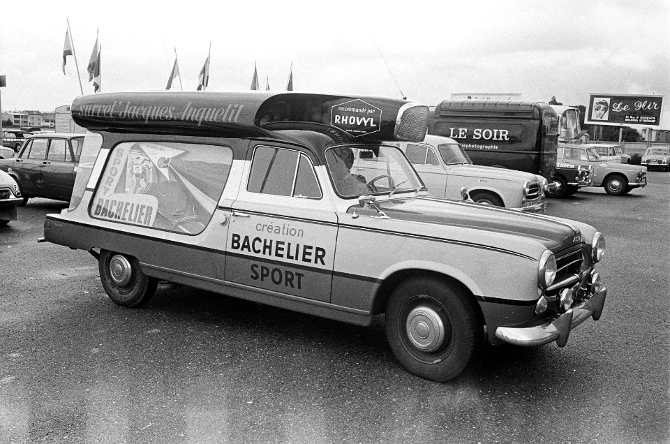 Tour de France , auto voor Anquetil, Bestanddeelnr 919-2977