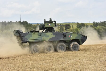 In motion czech army army