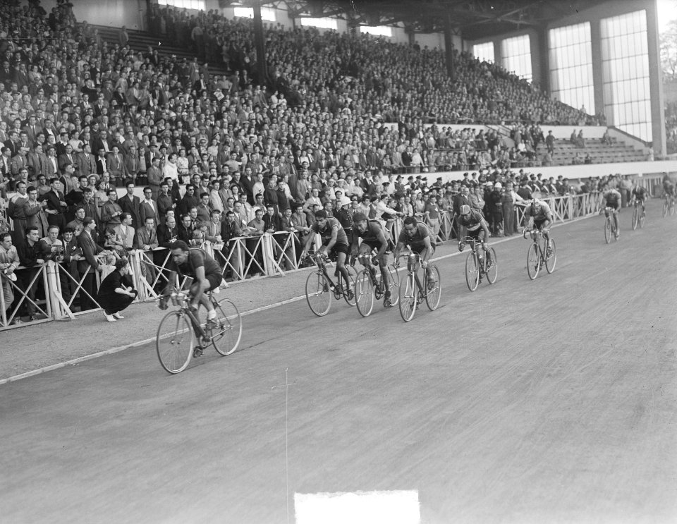 Tour de France, 2e etappe Reims-Brussel. Finish, Sprint van het peloton, Bestanddeelnr 903-4609