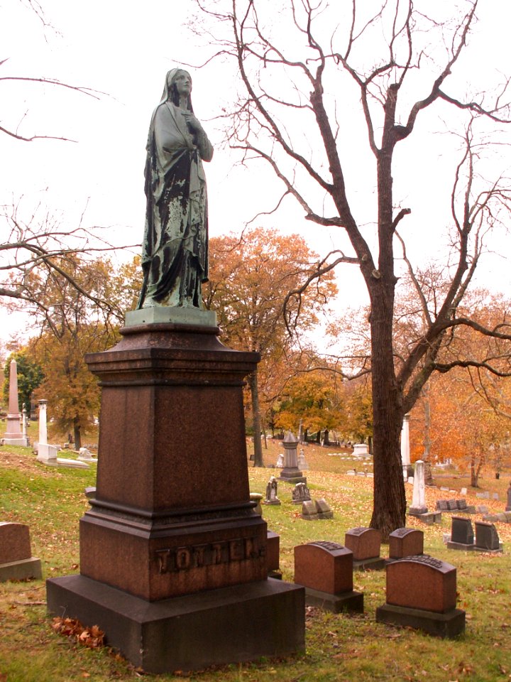 Totten Monument, Allegheny Cemetery, 01