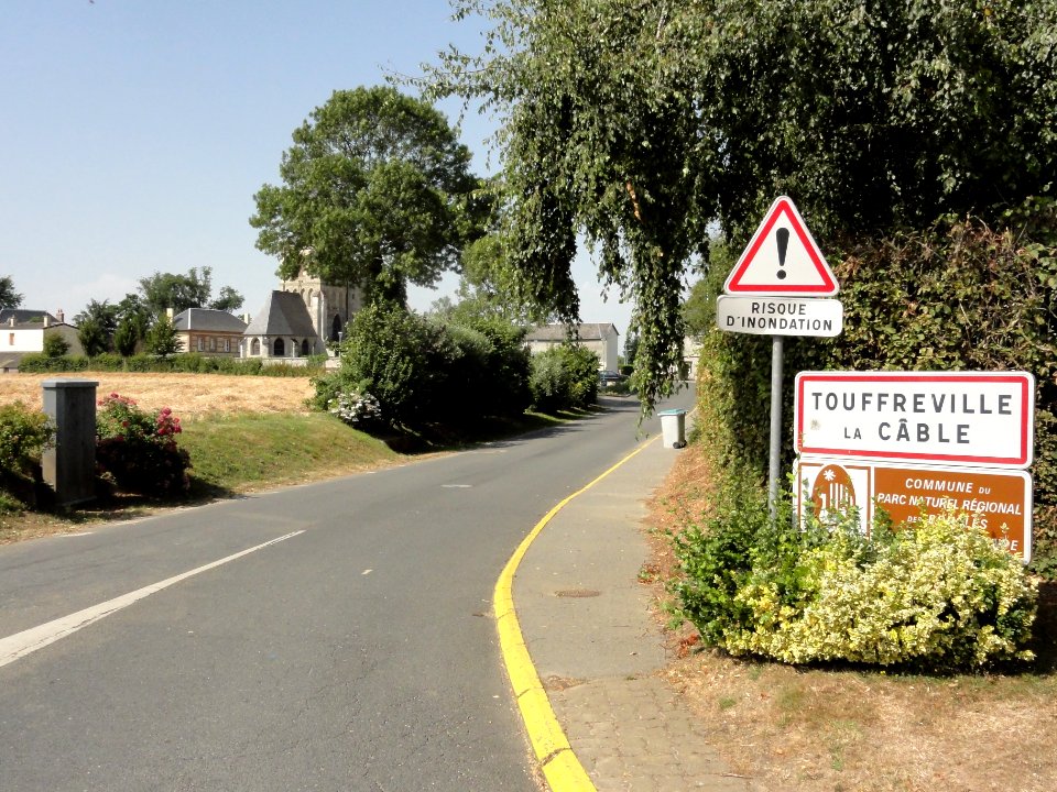 Touffreville-la-Cable (Seine-Mar.) entrée