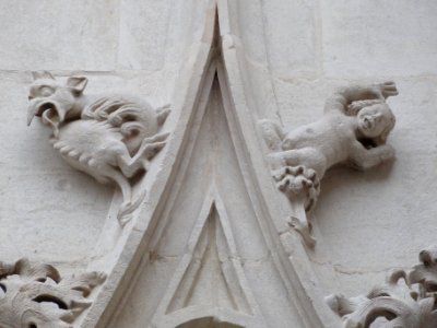 Toul (Meurthe-et-M.) Cloître de la collégiale Saint-Gengoult, détail (01)