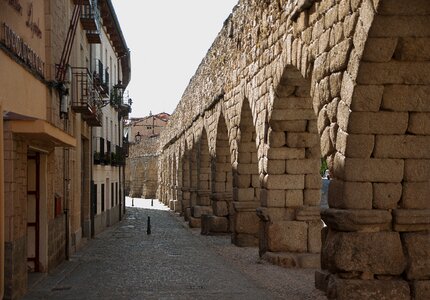 Segovia aqueduct romans photo