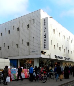 TopShop (formerly Johnson Brothers Furniture Store), Western Road, Brighton