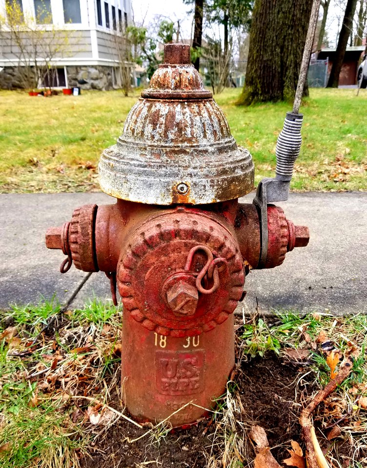 U.S. Pipe fire hydrant - Arlington, MA - 20200330 132104