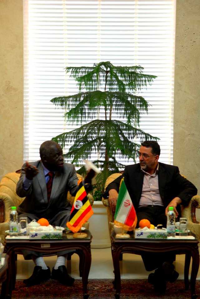 Ugandan Ambassador to Iran Mohammad Ahmad Kissule met mayor of Mashhad Mohammad Pezhman 5