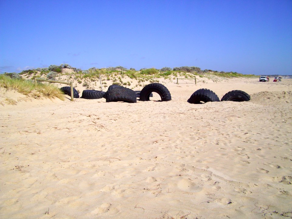 Tyres on Preston Beach 2 (E37@WTW2013)