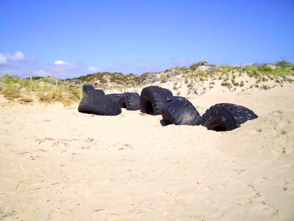 Tyres on Preston Beach 3 (E37@WTW2013)