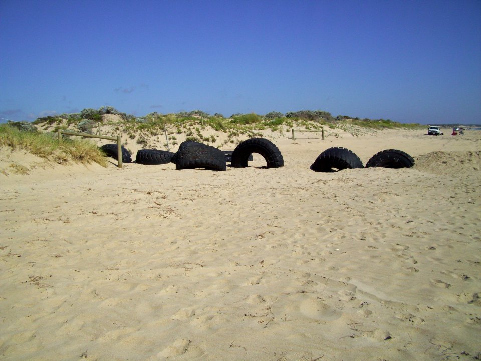 Tyres on Preston Beach 1 (E37@WTW2013)