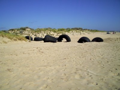 Tyres on Preston Beach 1 (E37@WTW2013)