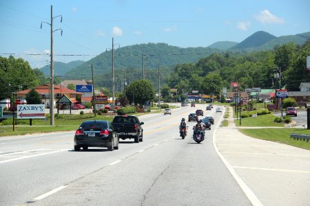 U.S. Route 23 in Clayton, Georgia, May 2017 photo