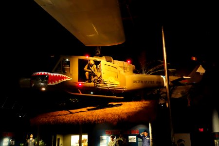 UH-1 Huey helicopter (Vietnam War) - Wisconsin Veterans Museum - DSC03070