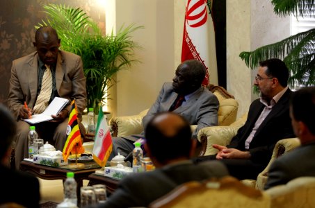 Ugandan Ambassador to Iran Mohammad Ahmad Kissule met mayor of Mashhad Mohammad Pezhman 2