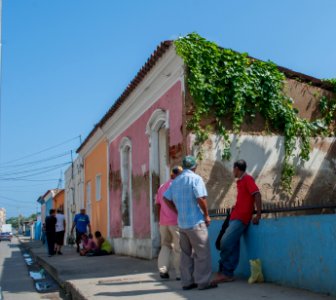 Typical houses colonial Porlamar, Margarita Island 2