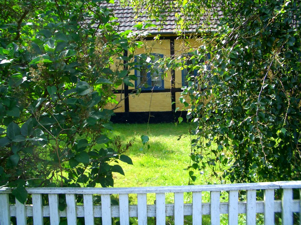 Typical Danish house in Denmark