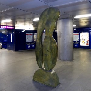 U2 Museumsquartier Kunst Plastik 1 Tor des Verborgenen
