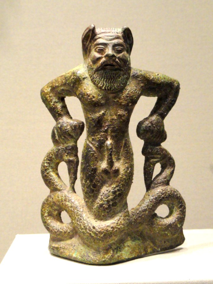 Typhon Foot Element, about 500-480 BC, Etruscan, bronze - Cleveland Museum of Art - DSC08246