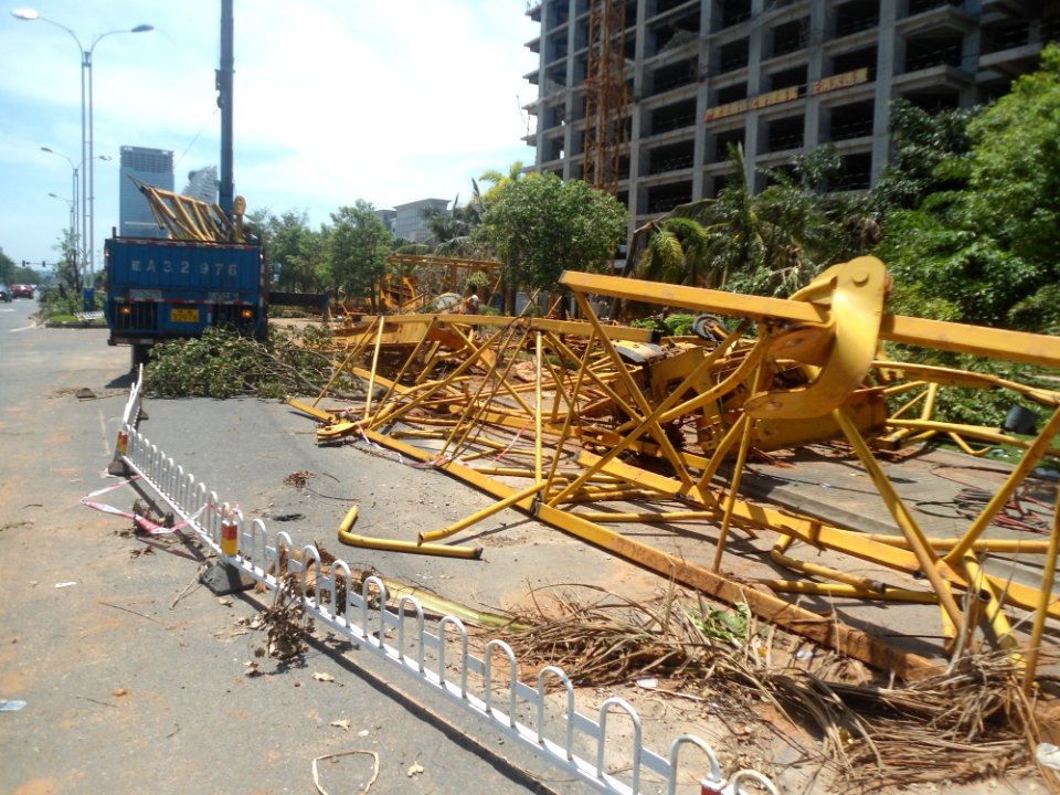 Typhoon Rammasun (2014) in Haikou - 13