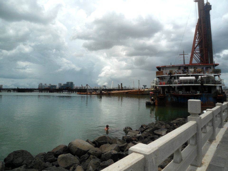 Typhoon Rammasun (2014) in Haikou - 06