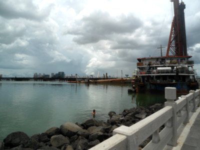 Typhoon Rammasun (2014) in Haikou - 06