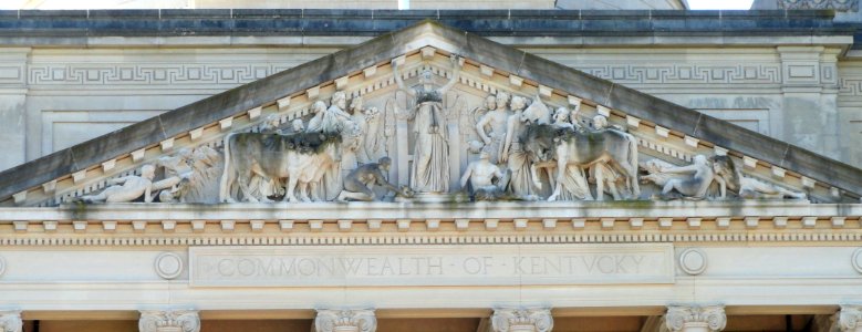 Tympanum, Kentucky State Capitol - DSC09131