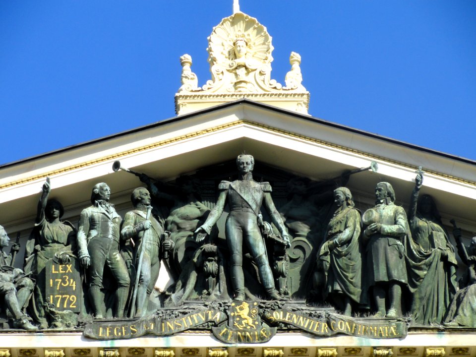 Tympanum - House of the Estates, Helsinki - DSC05071