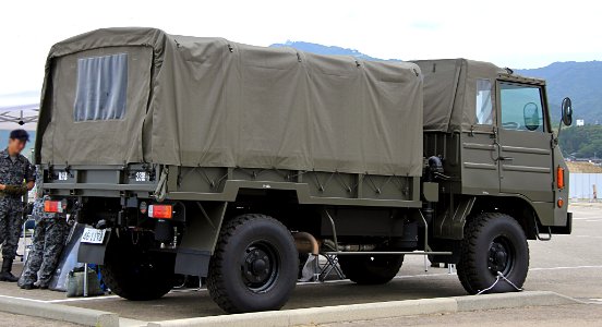Type 73 chugata truck 46-1178 rear