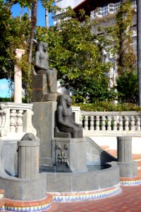 Two Sekhmet Figures and Two Sekhmet Heads, Egypt, New Kingdom, 18th & 19th Dynasty - Hearst Castle - DSC06420