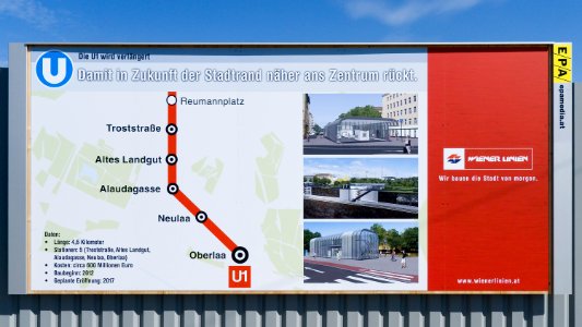 U1 Altes Landgut Baustelle 02