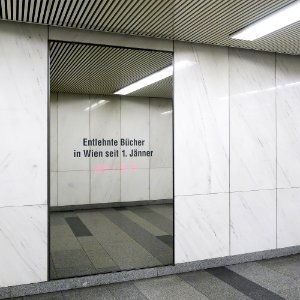 U1 Karlsplatz Kunst Factoid 06 Entlehnte Bücher