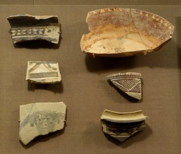 Ubaid 2 pottery - Oriental Institute Museum, University of Chicago - DSC06928