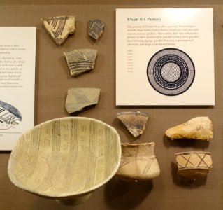 Ubaid 0-1 pottery - Oriental Institute Museum, University of Chicago - DSC06926