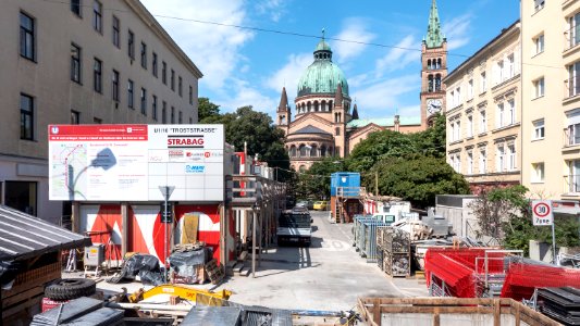 U1 Troststraße Baustelle 01
