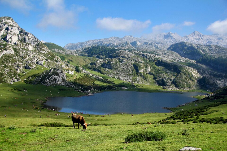 Landscape nature mountain landscape