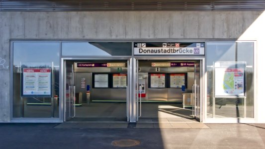 U2 Donaustadtbrücke AG süd Neue Donau 01