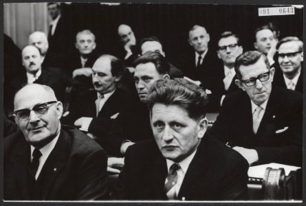 Tweede kamer, kamerleden, partijen, Boerenparty, Brake, Koekoek,h, Nuyens, Randw, Bestanddeelnr 091-0643