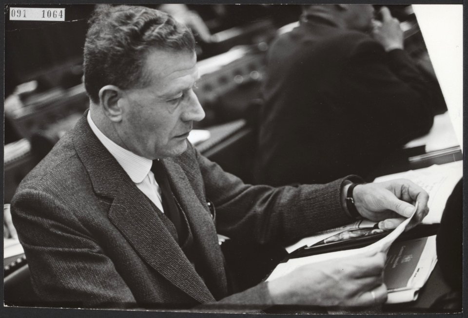 Tweede kamer, kamerleden, Elfrich, Bestanddeelnr 091-1064