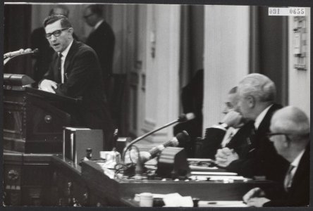 Tweede kamer, vergaderingen, redevoeringen, Koekoek,H, Boerenparty, Bestanddeelnr 091-0655