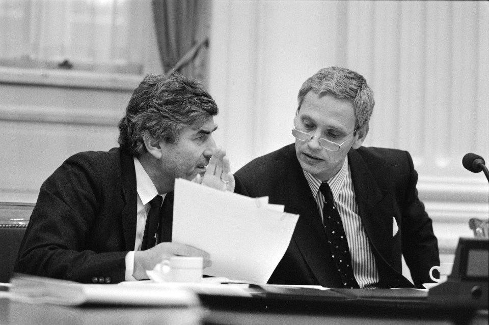 Tweede Kamer , behandeling brief inzake het INF-akkoord, premier Lubbers en mini, Bestanddeelnr 934-1539