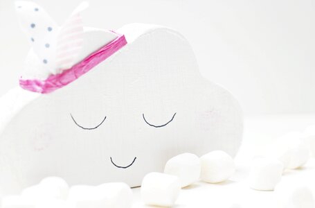 Cloud 7 wood cloud deco