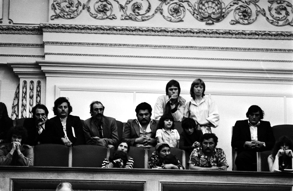 Tweede Kamer zigeuners op publieke tribune tijdens overleg beleid ten aanzien , Bestanddeelnr 929-7750