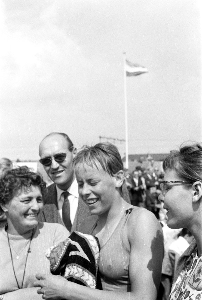 Tweede selectiewedstrijden voor Olympische Spelen in Haarlem Gretta Kok, Bestanddeelnr 911-4490