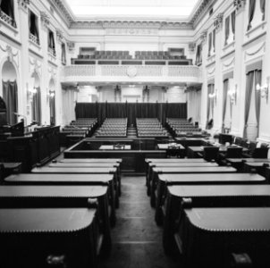 Tweede Kamer , wetsontwerp Buitenlandse werknemers, interieurs Tweede Kamer , Bestanddeelnr 928-7703