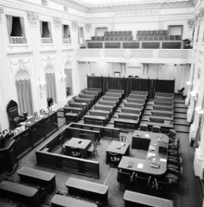 Tweede Kamer , wetsontwerp Buitenlandse werknemers, interieurs Tweede Kamer , Bestanddeelnr 928-7701