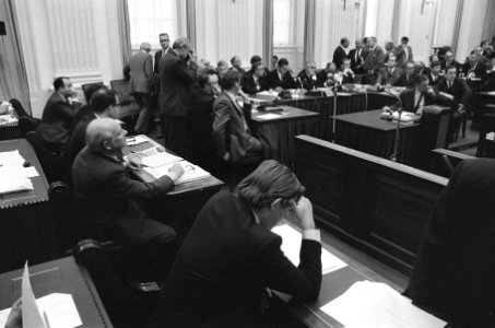 Tweede Kamer , algemene beschouwingen over begroting, regeringstafel, Bestanddeelnr 925-0405