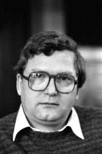 Tweede dag Ford Tribunaal in Tropenmuseum Amsterdam. Henk Vos (industriebond FNV, Bestanddeelnr 931-8555