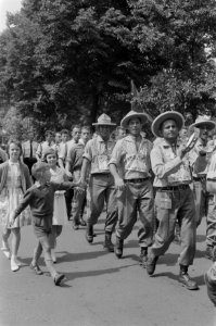 Tweede dag van de Vierdaagse Groep uit Israël, Bestanddeelnr 912-7725