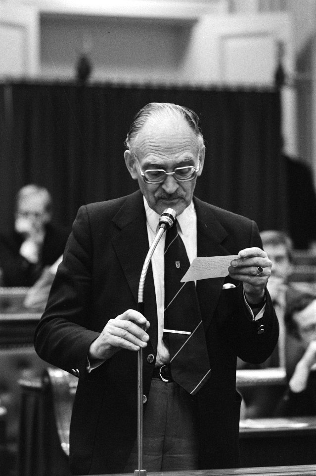 Tweede Kamer debat, A J Verbrugh aan het woord, Bestanddeelnr 931-4854